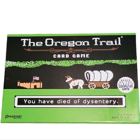 NIB THE OREGON TRAIL CARD GAME - Picture 1 of 2